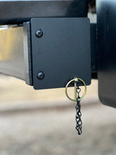 Load image into Gallery viewer, Solid Plate | Metal RV Bumper Cap Cover Pair | 4" Square Bumper End Cover for trailer, RV, camper |