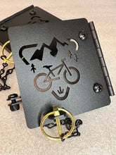 Load image into Gallery viewer, Outdoors | Metal RV Bumper Cap Cover Pair | 4" Square Bumper End Cover for trailer, RV, camper |