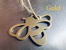 Load image into Gallery viewer, Metal Bee Ornament | Christmas Ornament |