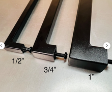 Load image into Gallery viewer, 24" Modern Barn Door Handle and Optional Finger Pull