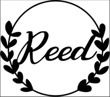 Load image into Gallery viewer, Custom Metal Wreath | Housewarming Gather Sign | Wall Decor | Farmhouse Wall decor | Metal Wall Decor