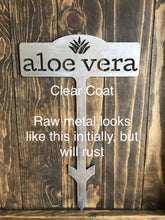 Load image into Gallery viewer, Garden Markers | Custom Garden Stake | Garden Signs | Personalized Metal Garden | Vegetable Markers | Plant Markers | Gardener Gift