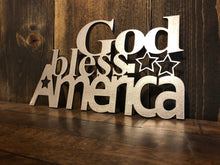 Load image into Gallery viewer, God Bless America Sign | Metal Sign | God Bless America Metal Sign | Custom Metal