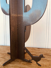 Load image into Gallery viewer, Metal Cactus | Metal Accent | Cactus | Shelf Decor | Southwestern Metal Art