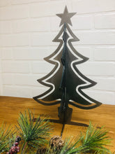 Load image into Gallery viewer, Metal Christmas Tree | Multiple Sizes | Silver &amp; Gold Christmas
