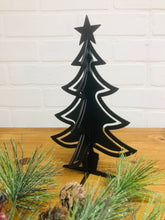 Load image into Gallery viewer, Metal Christmas Tree | Multiple Sizes | Silver &amp; Gold Christmas

