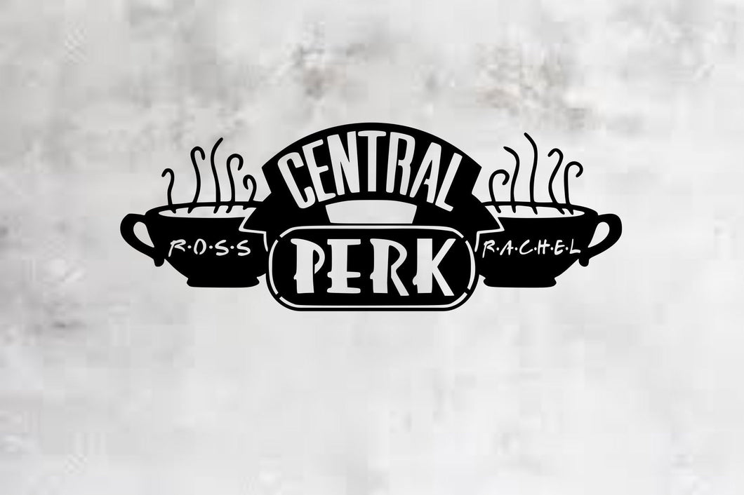 Central Perk Sign | Friends Central Perk Sign | Coffee Shop Decor | Custom Name Friends Decor | Friends Coffee Mug | Custom Metal Sign |
