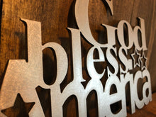 Load image into Gallery viewer, God Bless America Sign | Metal Sign | God Bless America Metal Sign | Custom Metal
